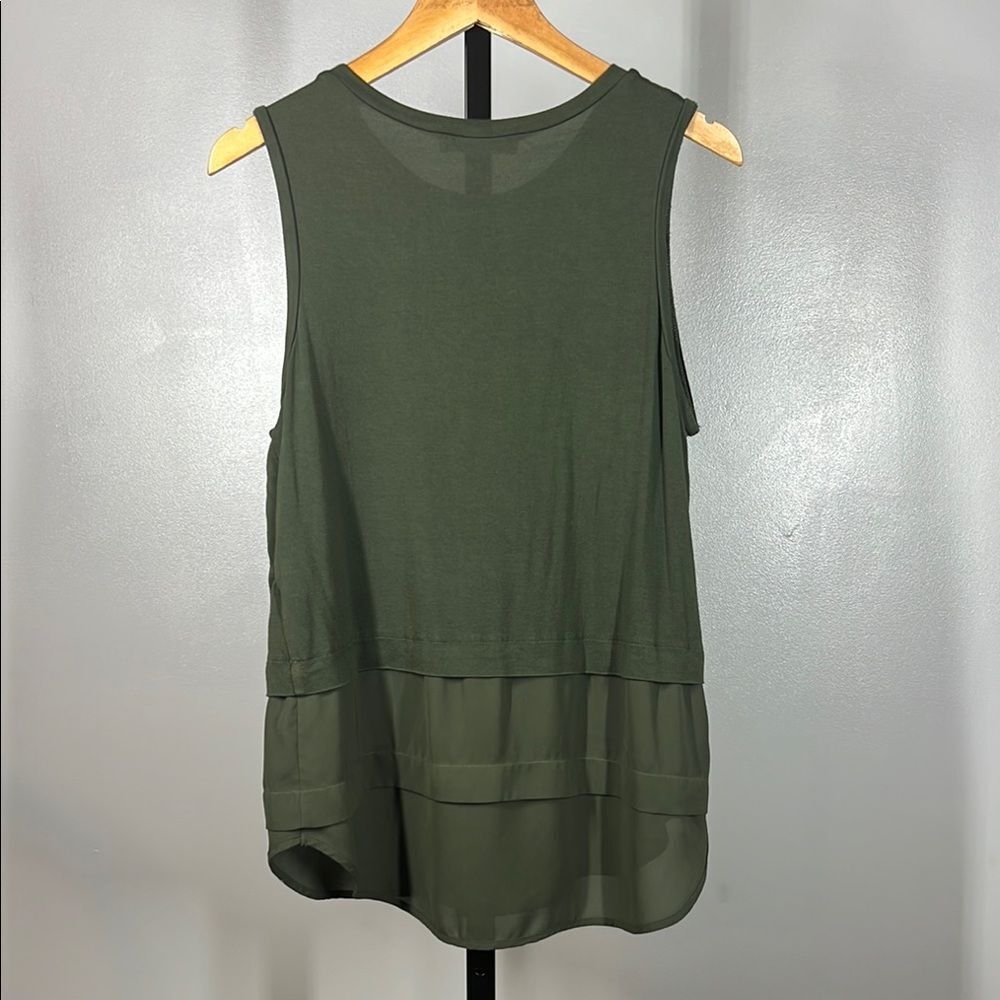 Michael Kors Green Sleeveless Tank Top - Picture 4 of 7